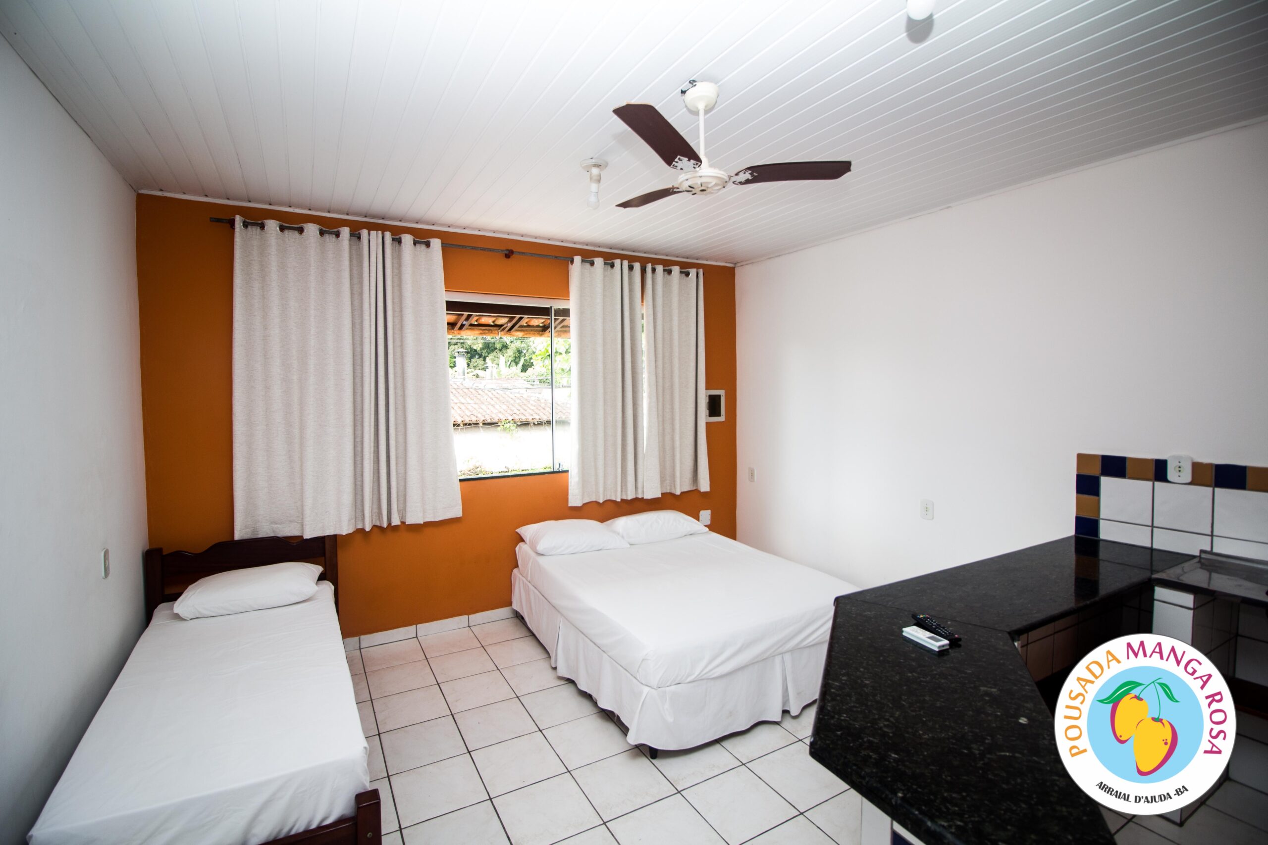 Apartamento Sêxtuplo da Pousada Manga Rosa