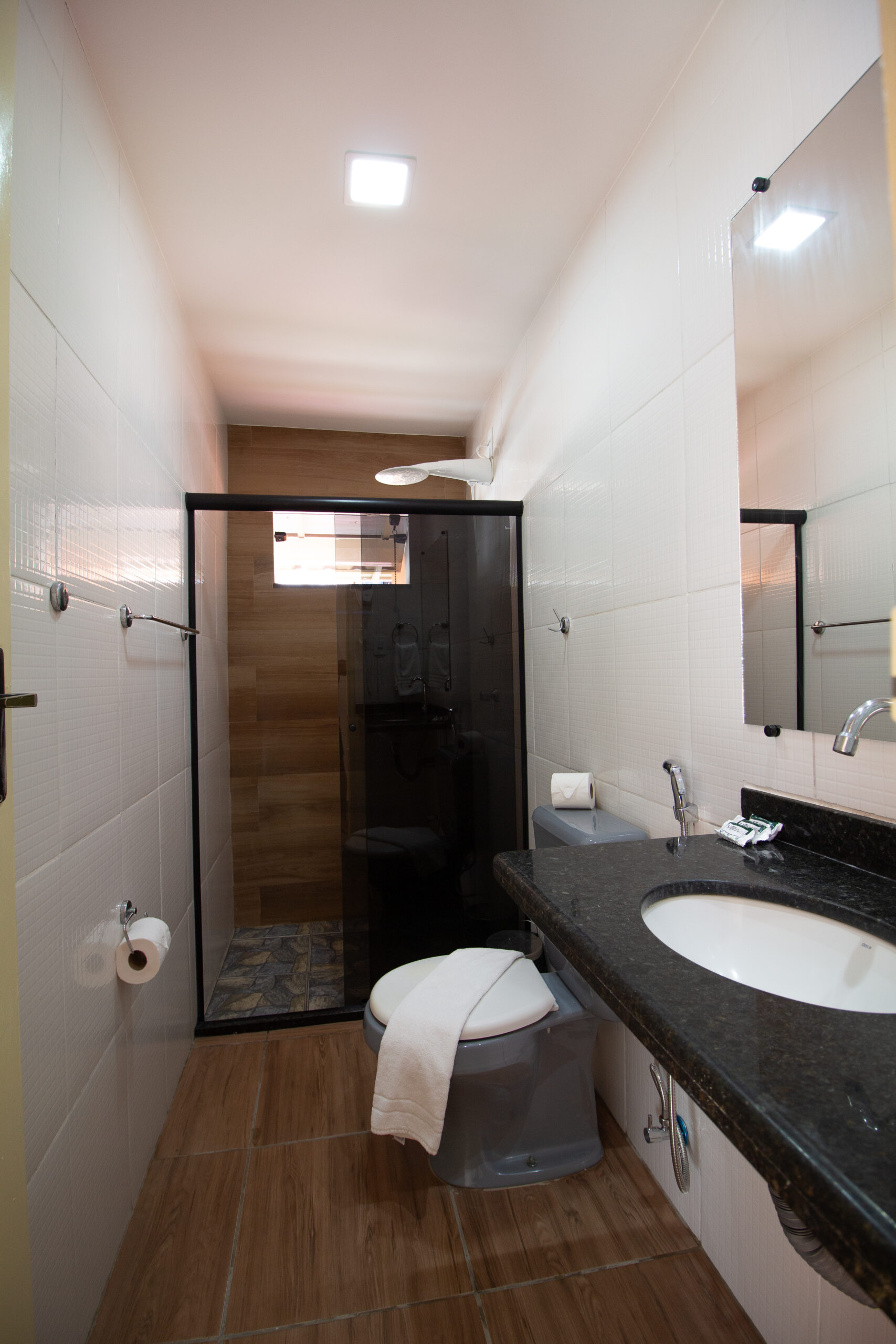 Quarto Triplo da Pousada Manga Rosa