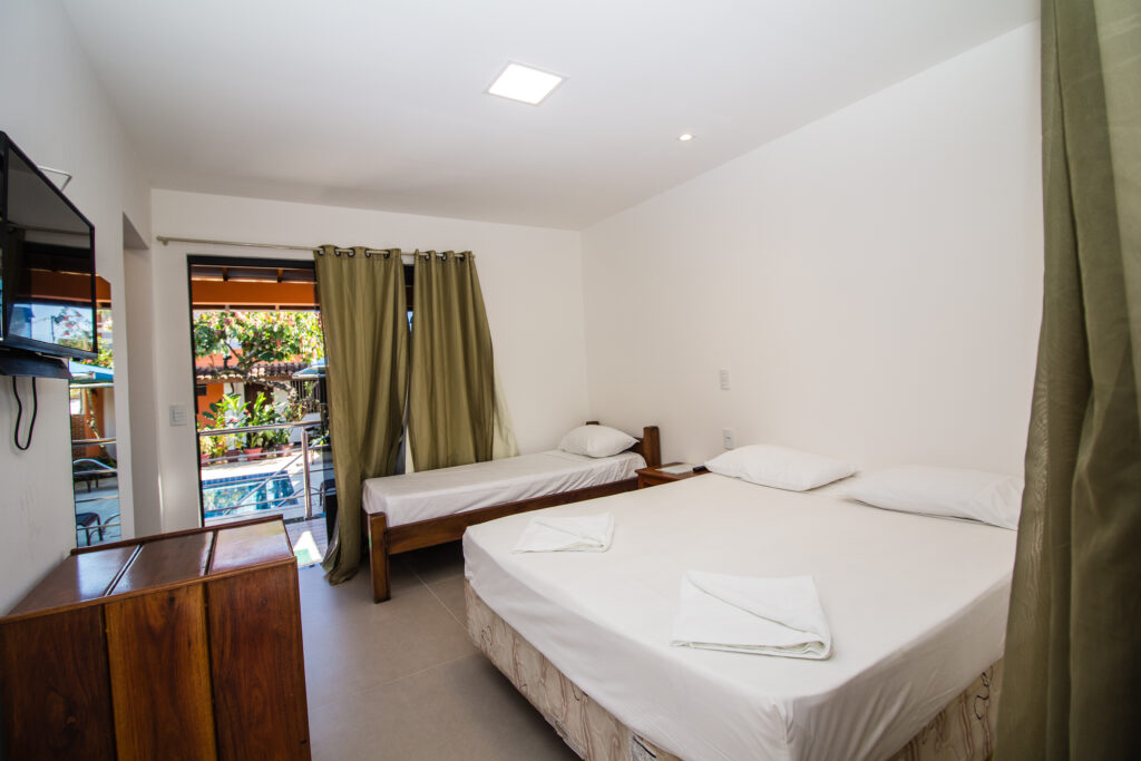 Apartamento da Pousada Manga Rosa em Arraial d’Ajuda